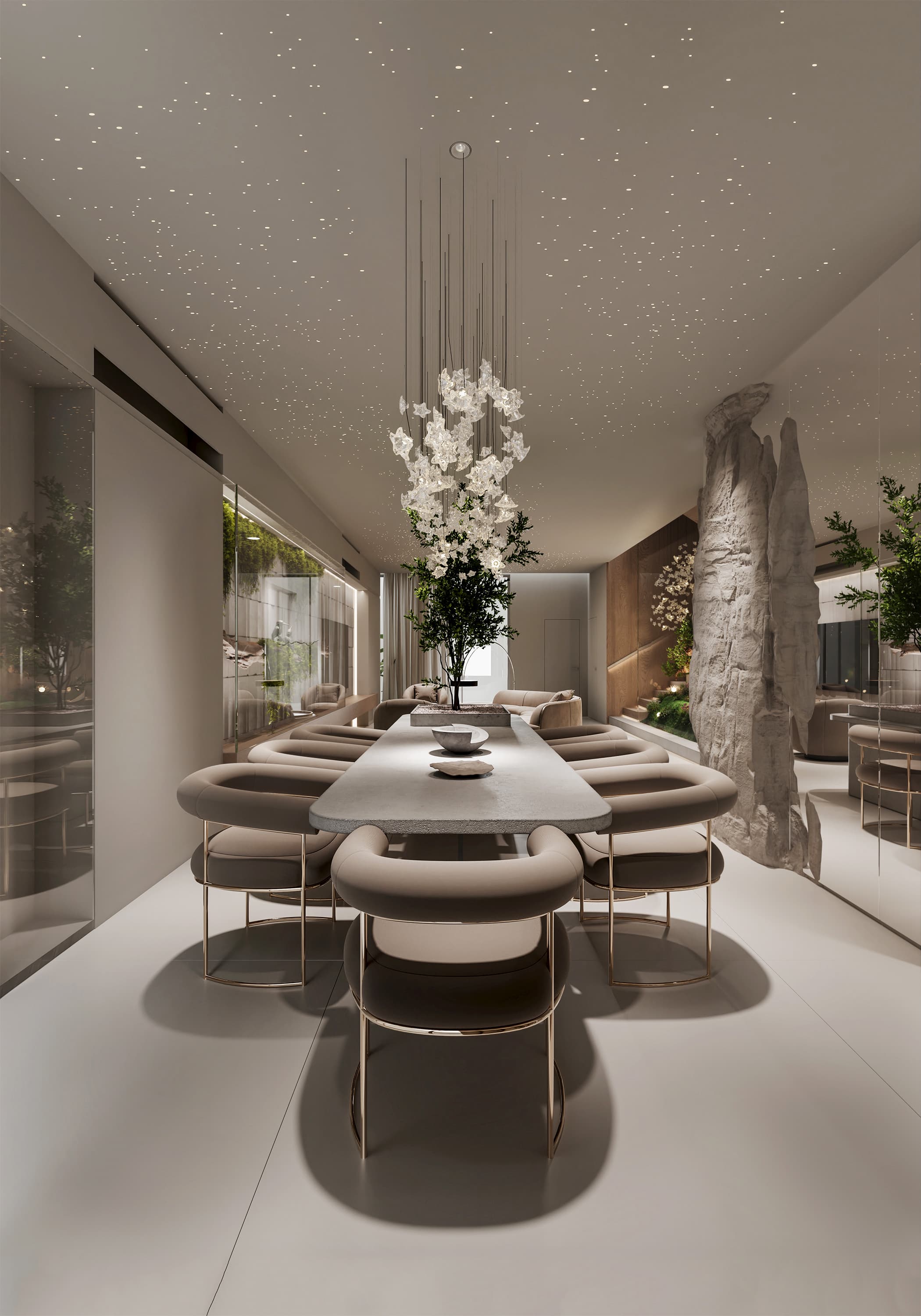 صالة مفتوحة