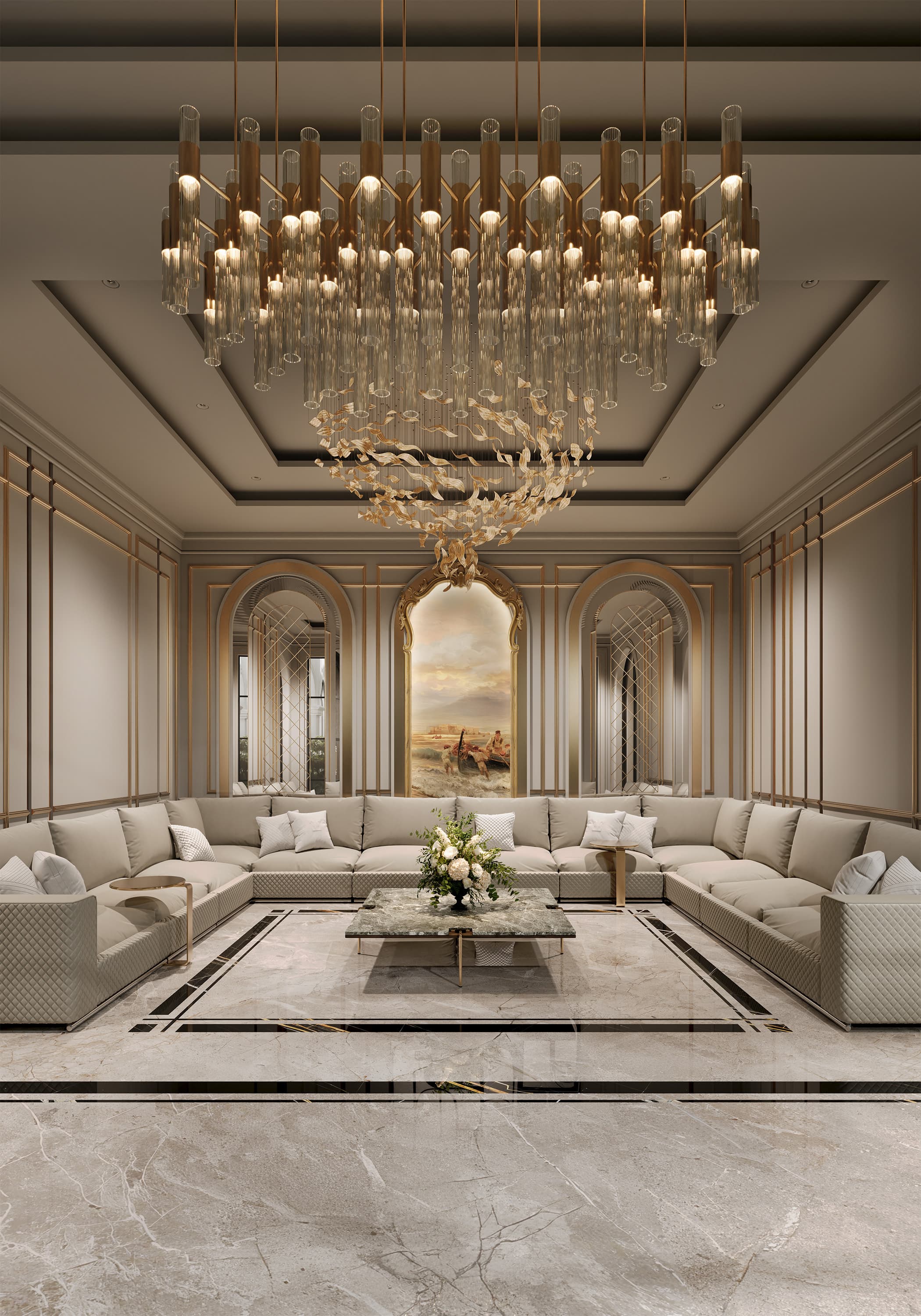 مجلس مع استقبال